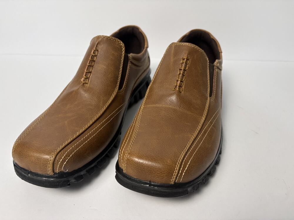 Deer Stags Boys Stadium Loafers Shoes US 6.5W Brown